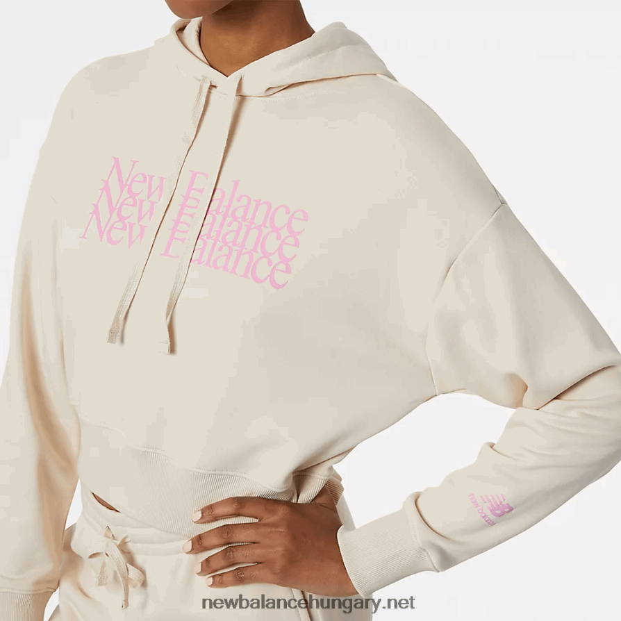 6XH8F03292 nők nb essentials ünnepli a gyapjú pulcsit