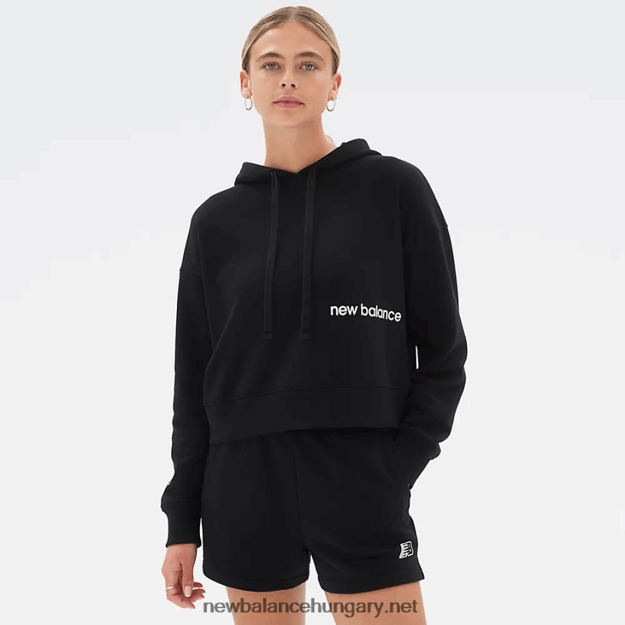 6XH8F03304 nők nb essentials kapucnis pulcsi