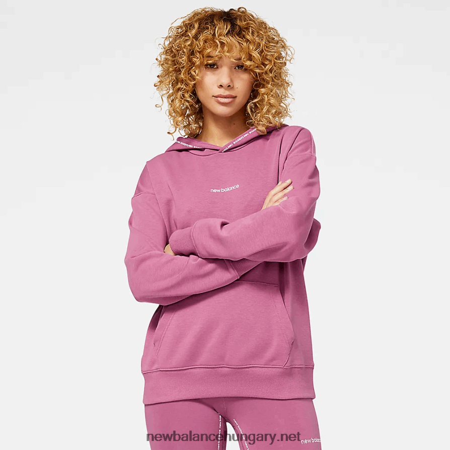 6XH8F03329 nők nb essentials kapucnis pulcsi