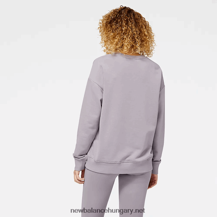 6XH8F03344 nők nb essentials puffmintás pulóver