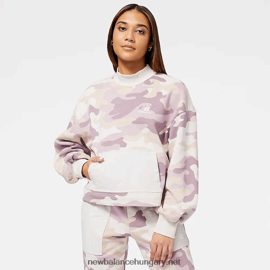 6XH8F03363 nők nb athletics divatmintás polár