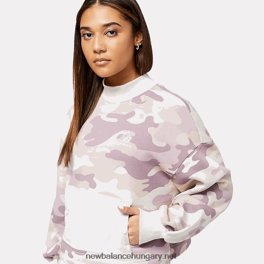 6XH8F03363 nők nb athletics divatmintás polár