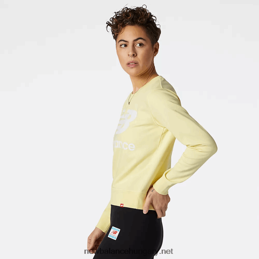 6XH8F03371 nők nb essentials crew gyapjú