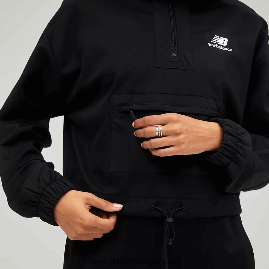 6XH8F03420 nők nb atlétika erősített qtr zip