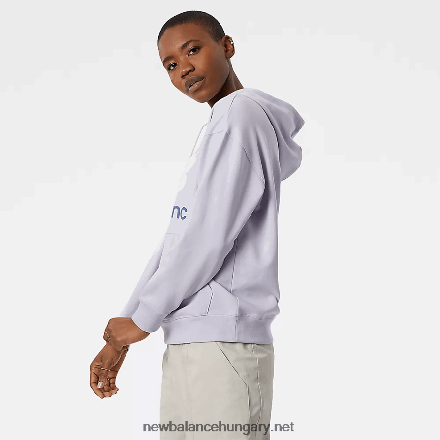 6XH8F03442 nők nb essentials egymásra rakott logós nagyméretű pulóver pulóver