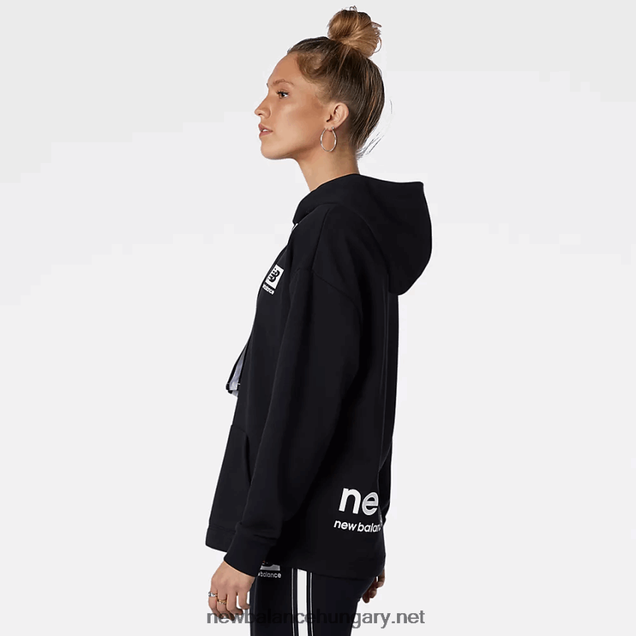 6XH8F03497 nők nb essentials id kapucnis pulcsi