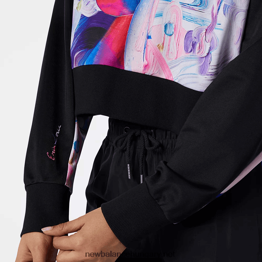 6XH8F03527 nők nb athletics erin loree félcipzáras pulcsi