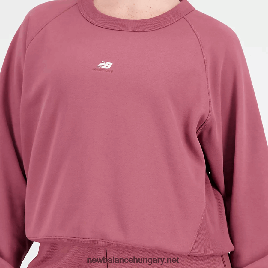 New Balance 6XH8F03189 nők athletics remastered francia frottír crewneck
