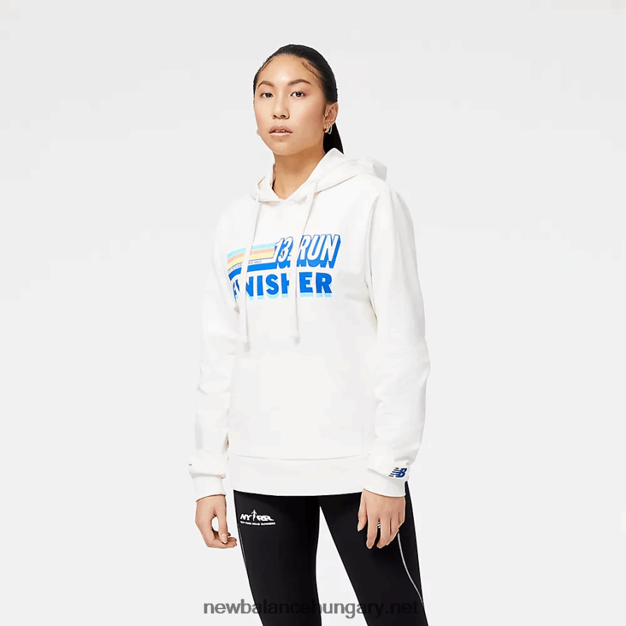 New Balance 6XH8F05803 nők united Airlines nyc half finisher grafikus pulcsi