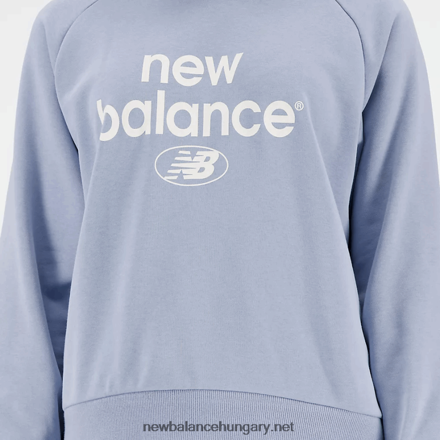 New Balance 6XH8F06786 nők Essentials újragondolt archívum francia frottír legénységi nyak