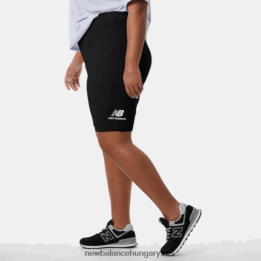 6XH8F03257 nők nb essentials stacked fitted short