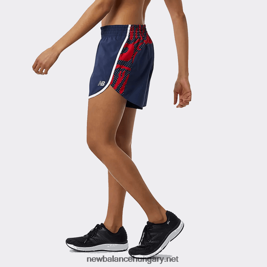 New Balance 6XH8F02487 nők nyomtatott gyorsulás 5 hüvelyk rövid