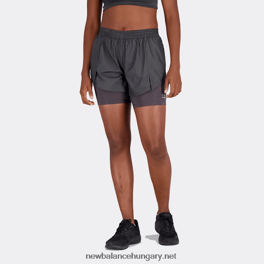 New Balance 6XH8F03181 nők ütési futás 3 hüvelykes 2 az 1-ben rövid