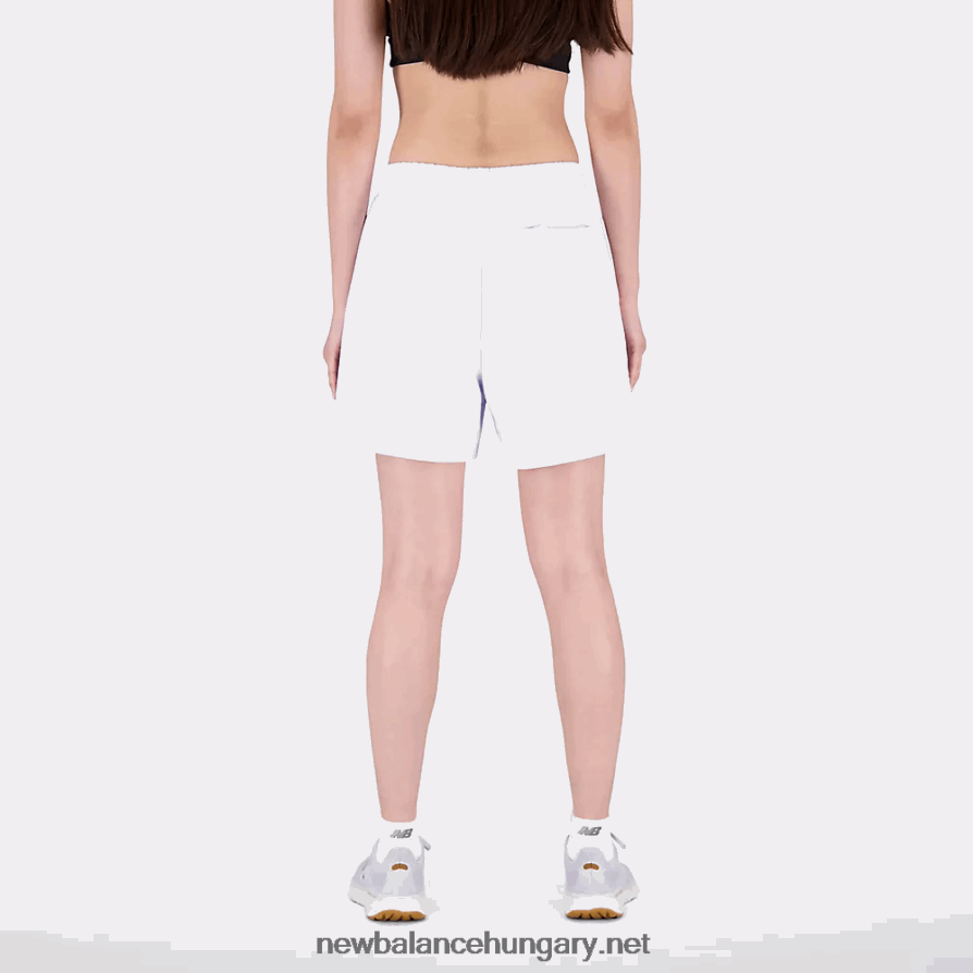 New Balance 6XH8F05745 nők atlétika természetállam francia frottír short