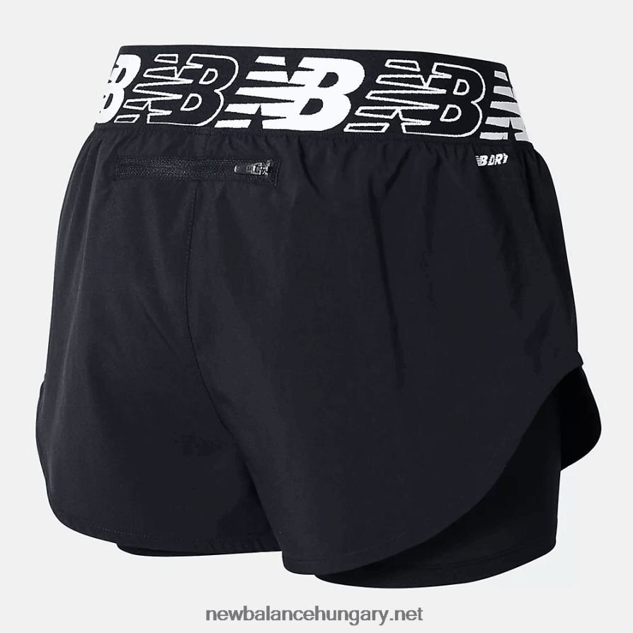 New Balance 6XH8F0611 nők könyörtelen 2 az 1-ben rövid