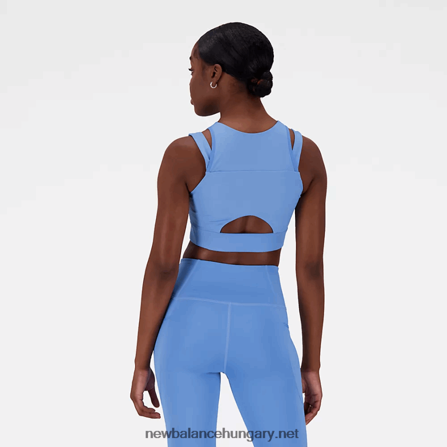 New Balance 6XH8F02542 nők forma pajzs crop melltartó
