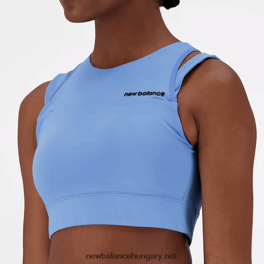 New Balance 6XH8F02542 nők forma pajzs crop melltartó