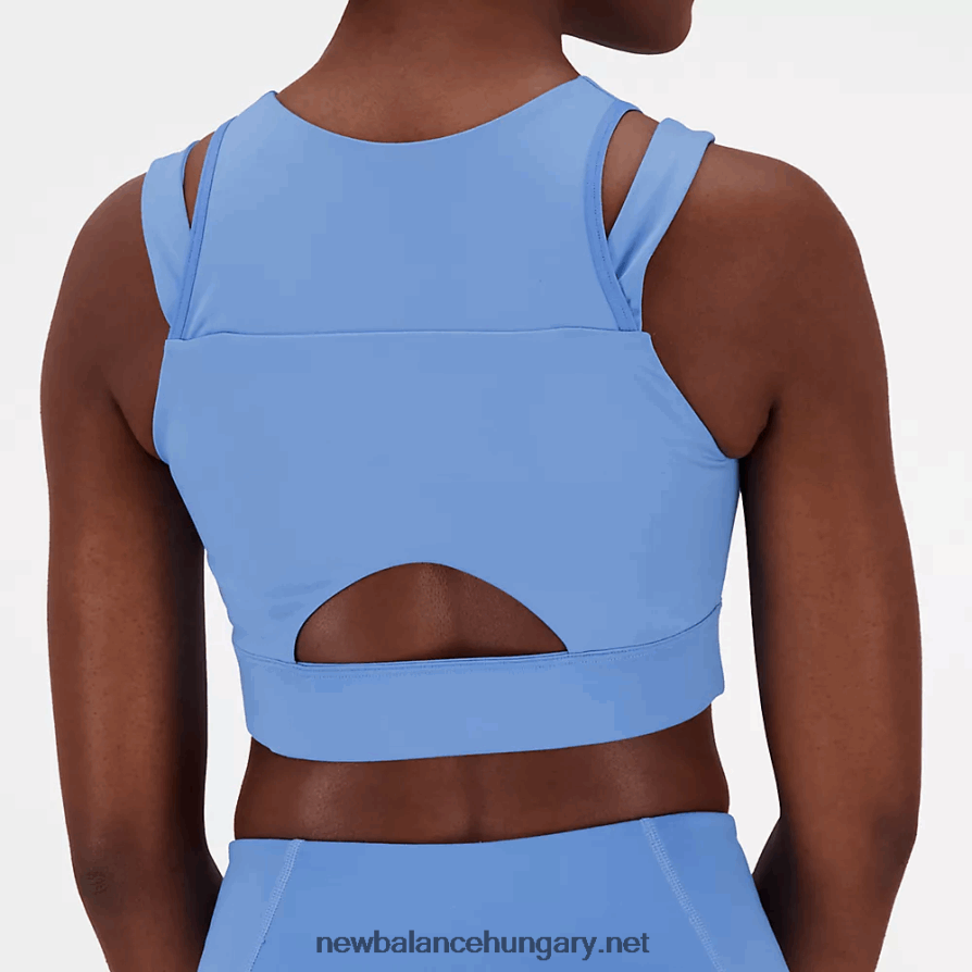 New Balance 6XH8F02542 nők forma pajzs crop melltartó