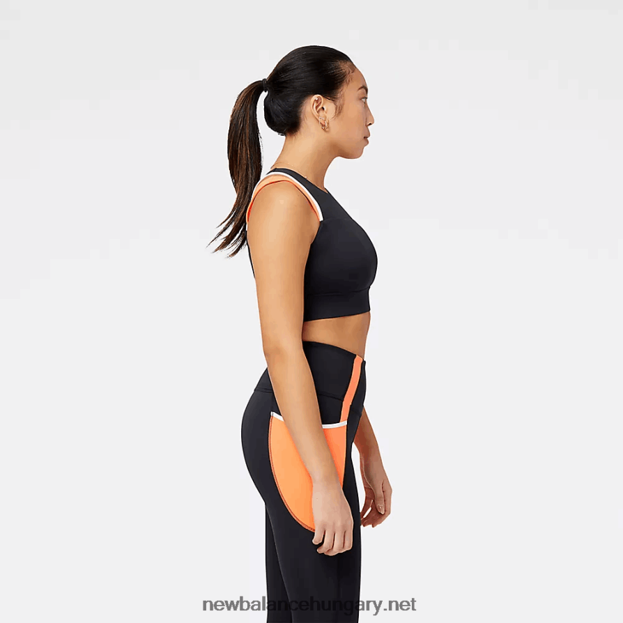 New Balance 6XH8F02543 nők forma pajzs crop melltartó