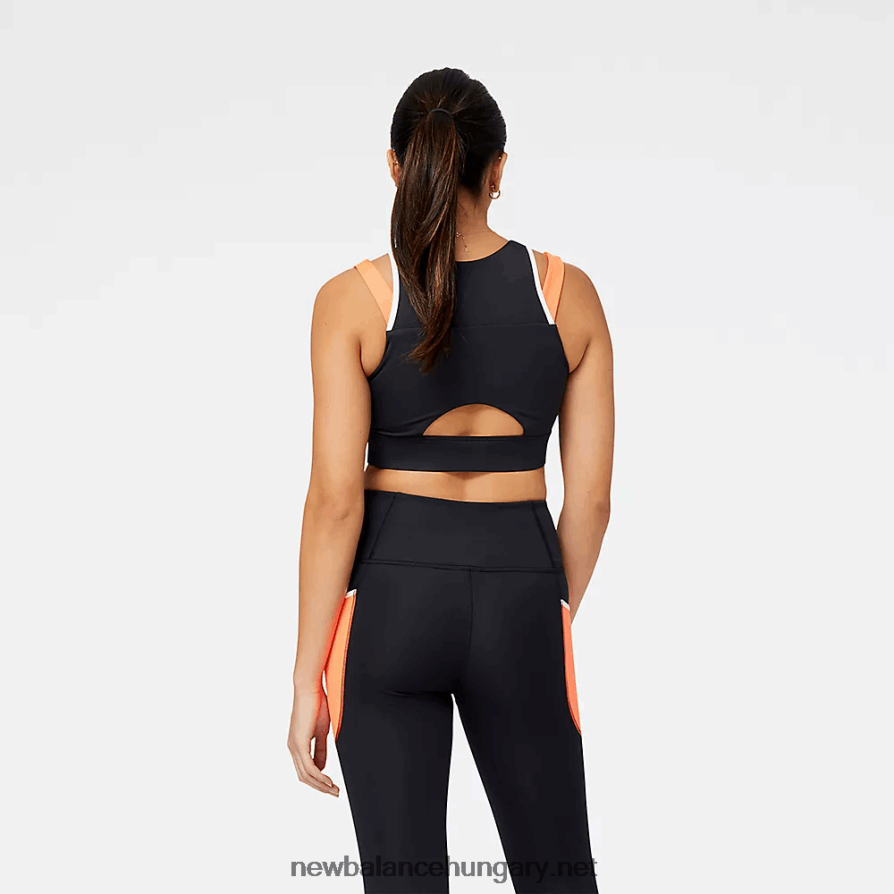 New Balance 6XH8F02543 nők forma pajzs crop melltartó