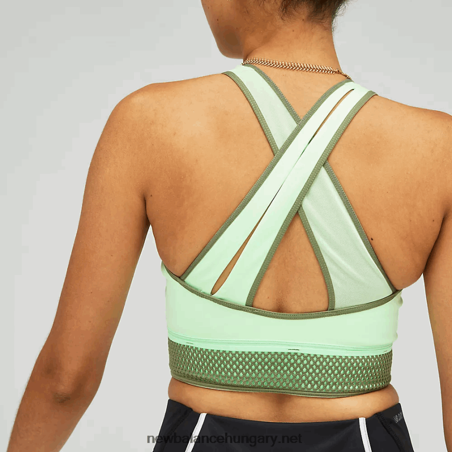 New Balance 6XH8F02751 nők q speed shape shield crop melltartó