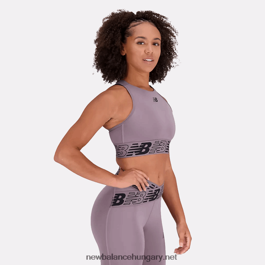 New Balance 6XH8F0620 nők könyörtelen crop melltartó
