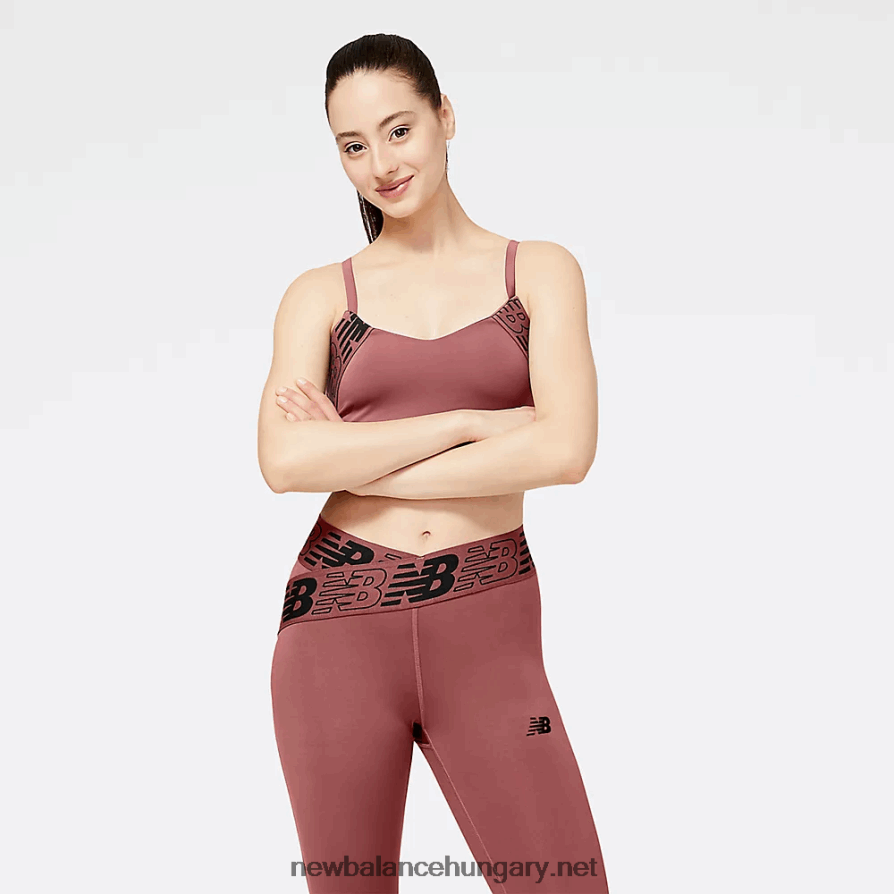 New Balance 6XH8F06801 nők könyörtelen crop melltartó