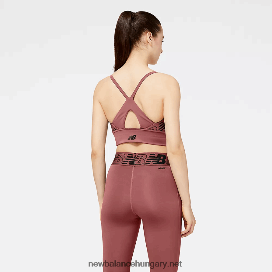 New Balance 6XH8F06801 nők könyörtelen crop melltartó