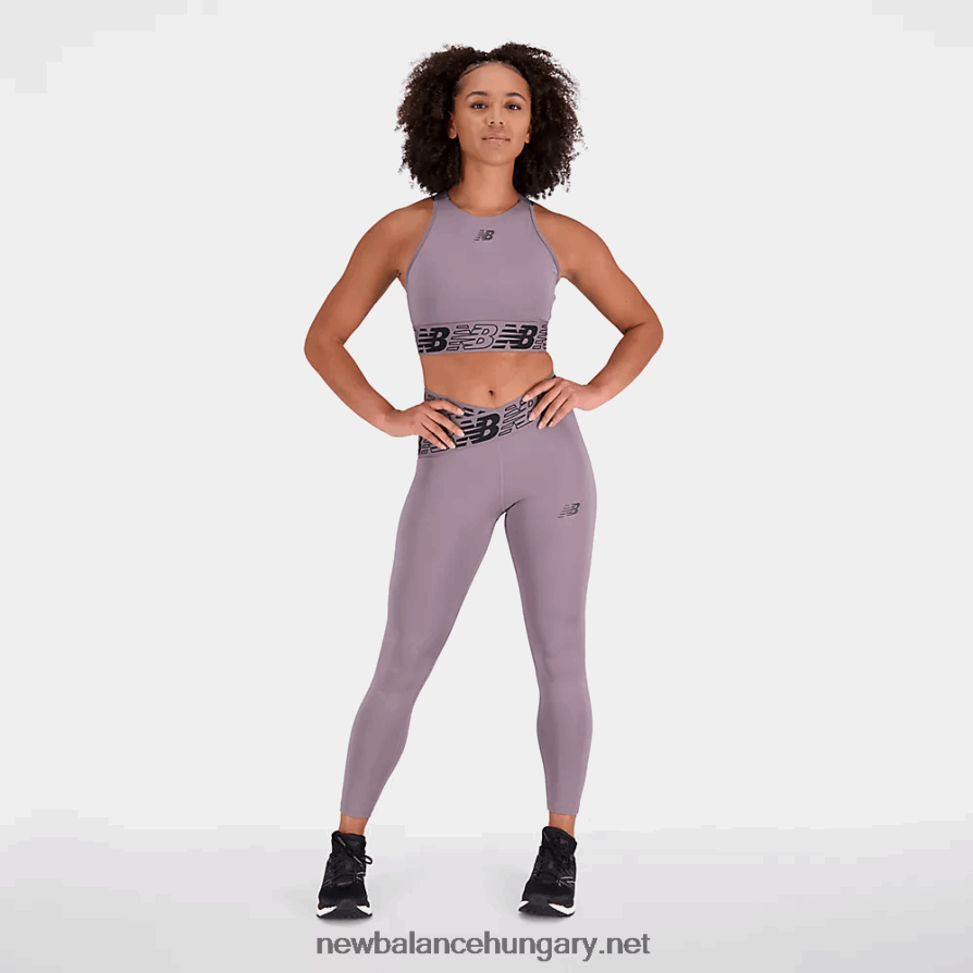 New Balance 6XH8F06852 nők könyörtelen crop melltartó