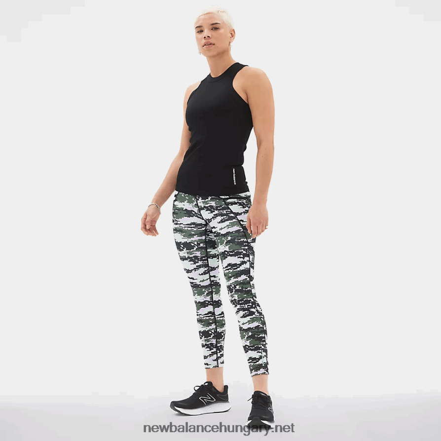 New Balance 6XH8F02522 nők tökéletes bordás tank
