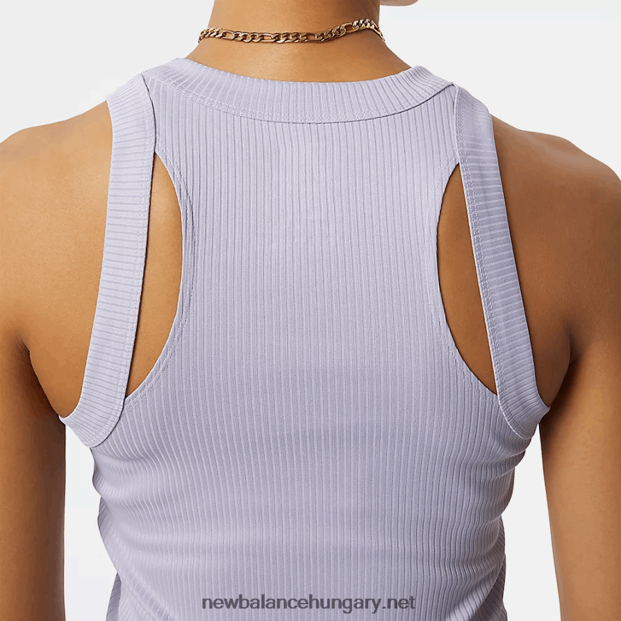 New Balance 6XH8F02525 nők tökéletes bordás tank