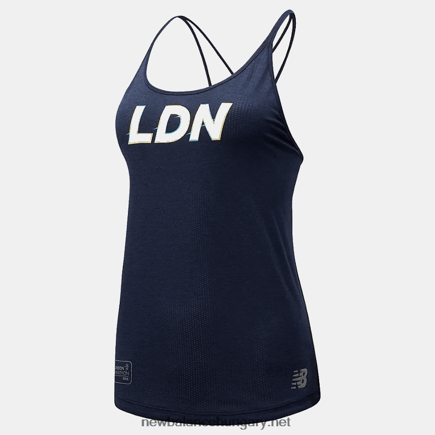 New Balance 6XH8F02623 nők londoni kiadás nyomtatott impakt run tank