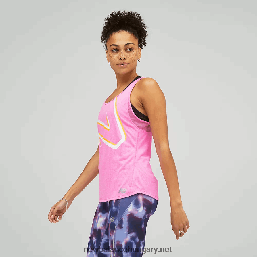 New Balance 6XH8F02754 nők nyomtatott ütközési tartály