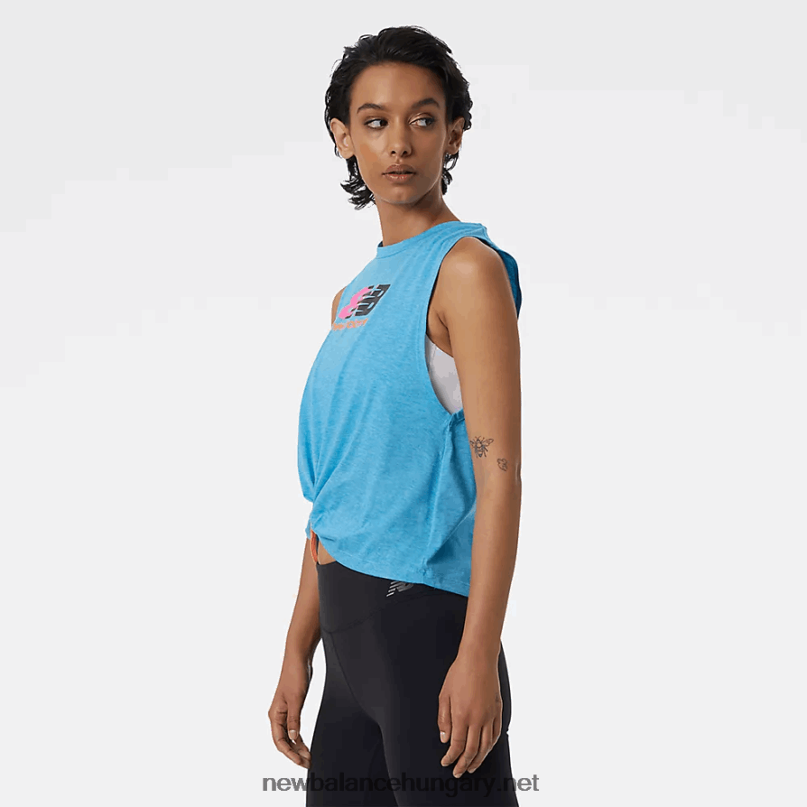 New Balance 6XH8F02788 nők könyörtelen grafikus tank