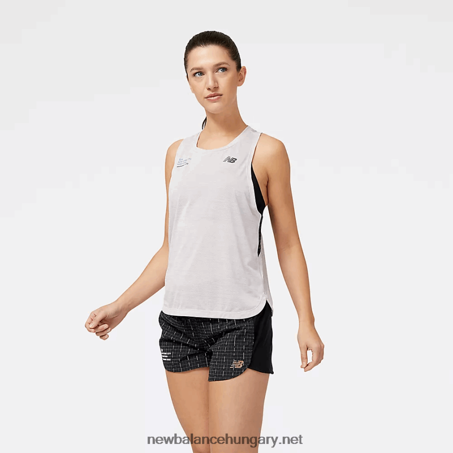 New Balance 6XH8F05778 nők nyc maraton edzés ütközésfutás világító tank